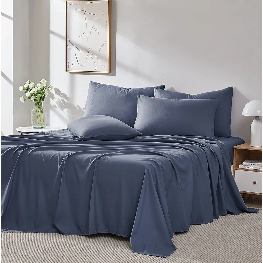 Southshore Fine Living Vilano - 21 Inch Deep Pocket King Bed Sheet Set, 6 PC